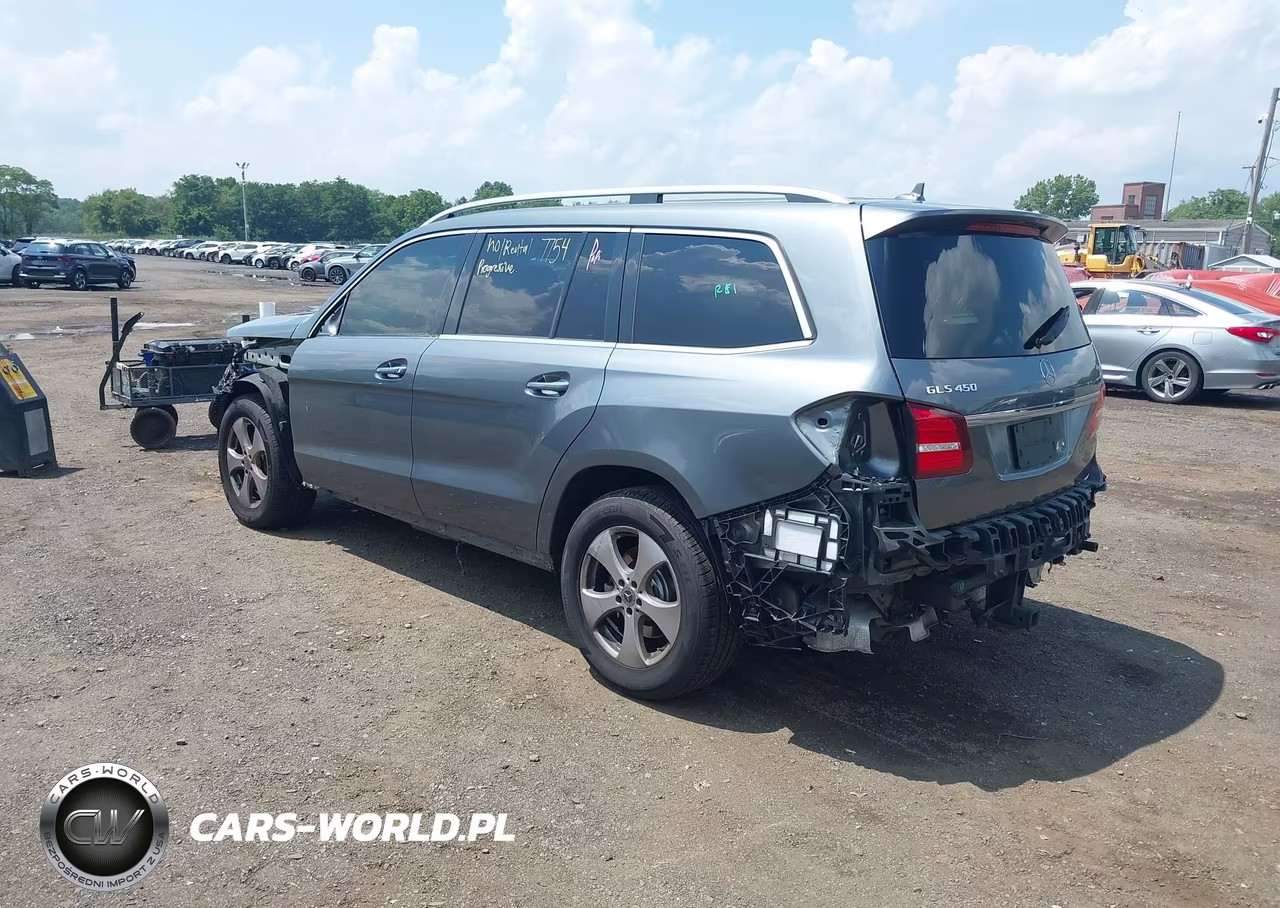 2017 Mercedes-Benz Gls 450 4Matic VIN:4JGDF6EE5HA979197 - 3