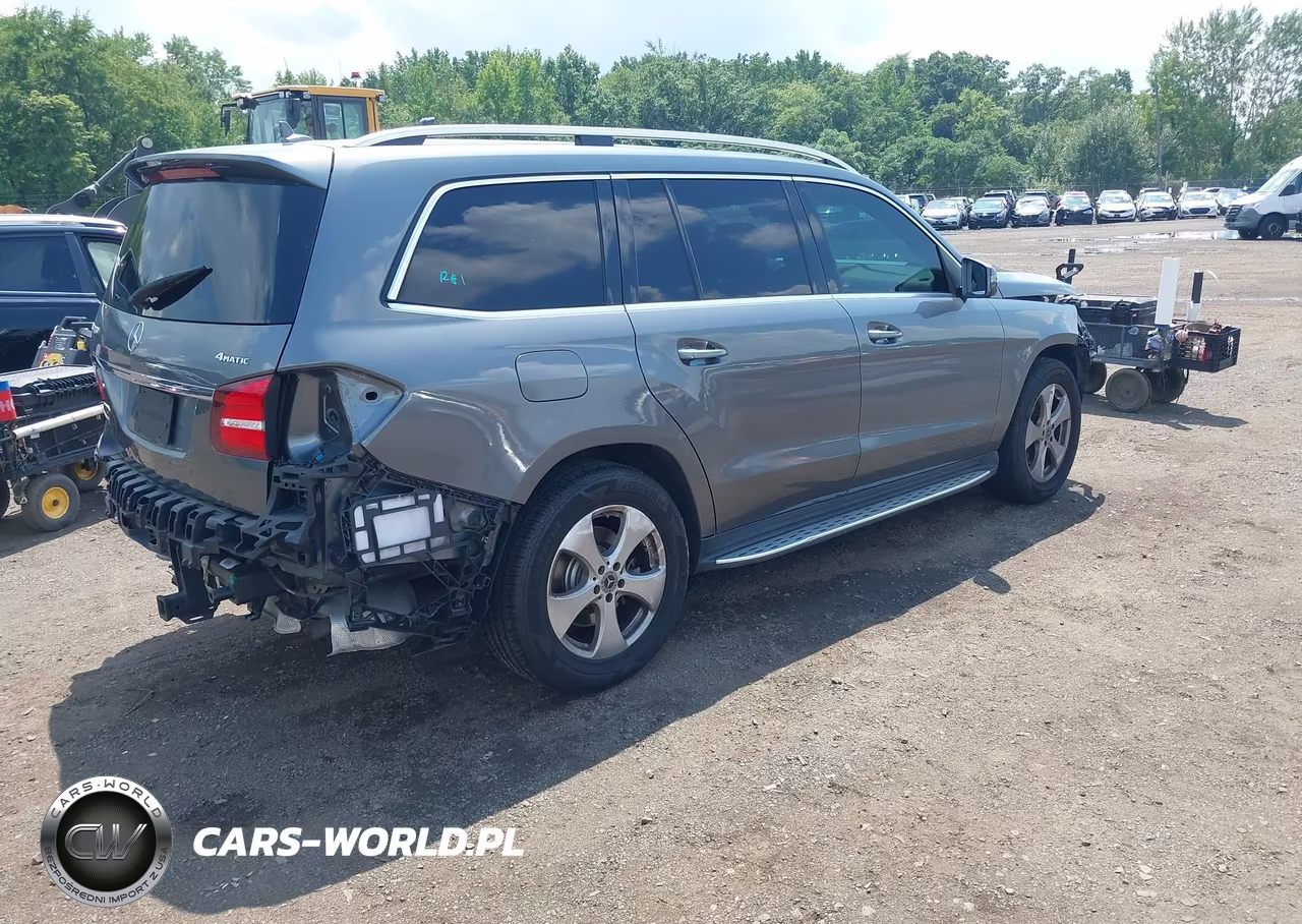 2017 Mercedes-Benz Gls 450 4Matic VIN:4JGDF6EE5HA979197 - 4