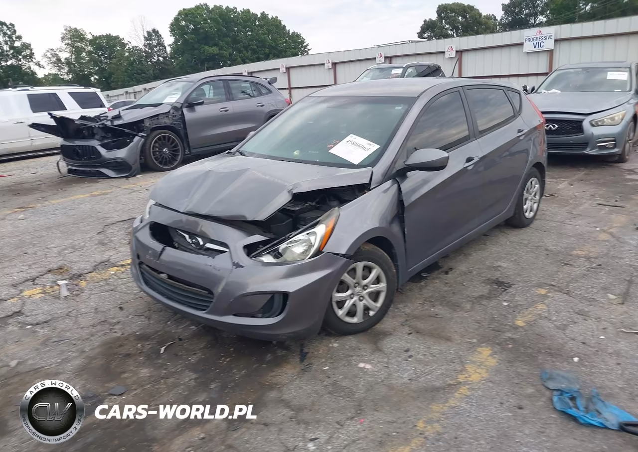 2014 Hyundai Accent Gs VIN:KMHCT5AE9EU194132 - 2