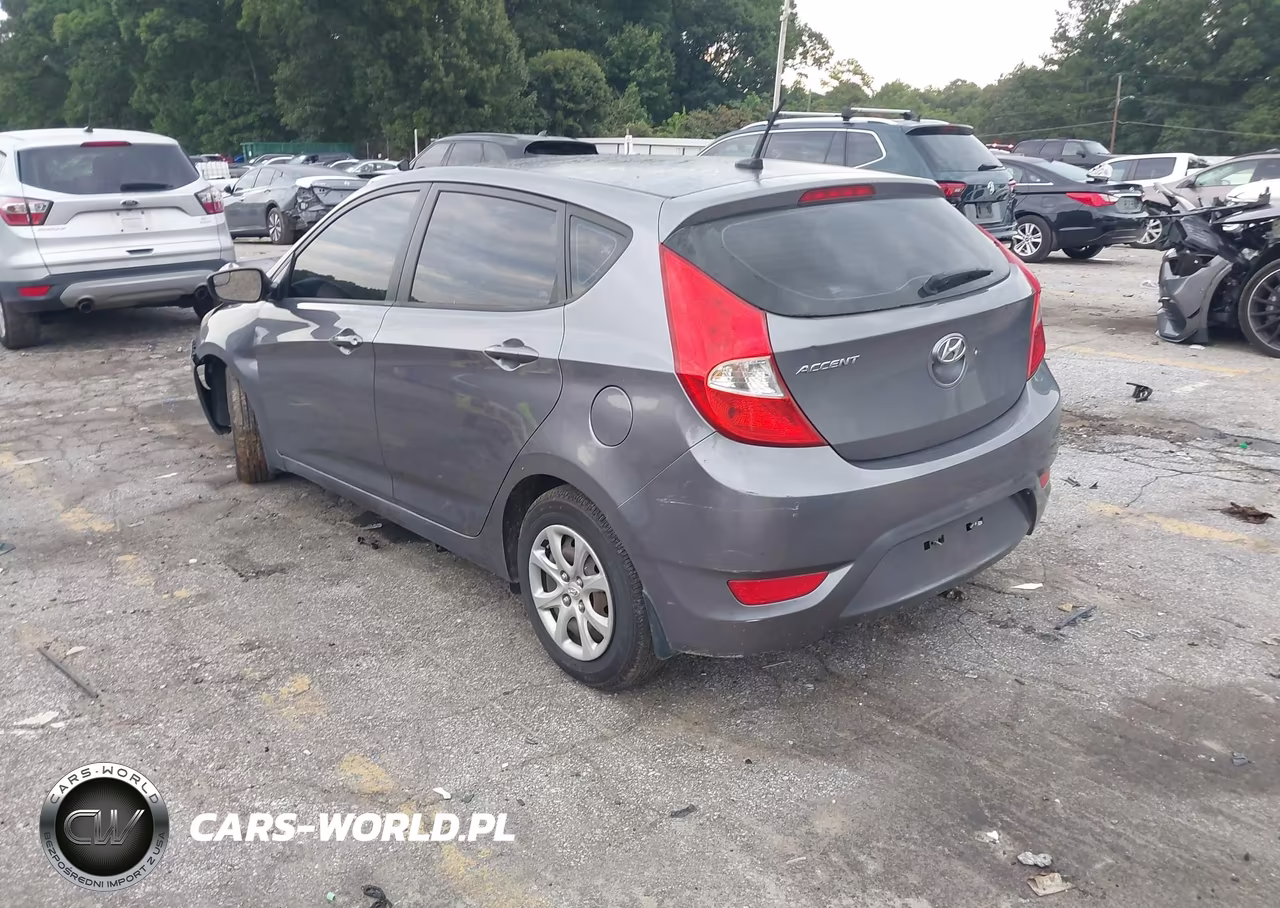 2014 Hyundai Accent Gs VIN:KMHCT5AE9EU194132 - 3