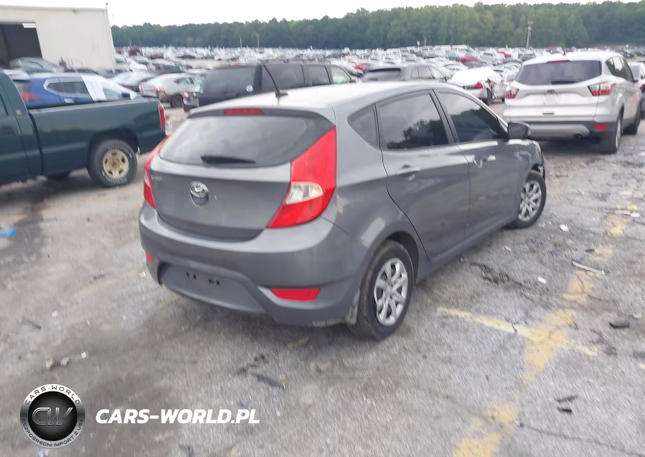 2014 Hyundai Accent Gs VIN:KMHCT5AE9EU194132 - 4