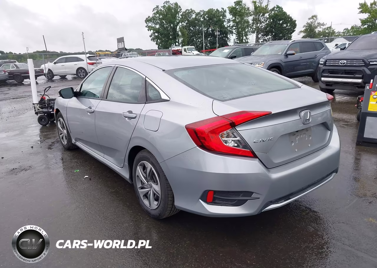 2019 Honda Civic Lx VIN:2HGFC2F66KH564907 - 3