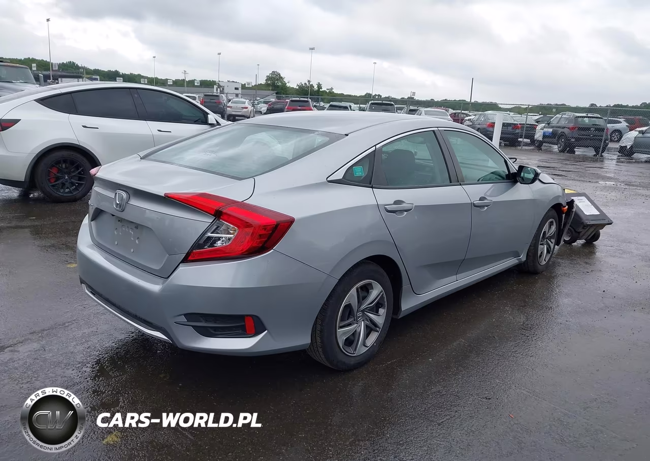 2019 Honda Civic Lx VIN:2HGFC2F66KH564907 - 4