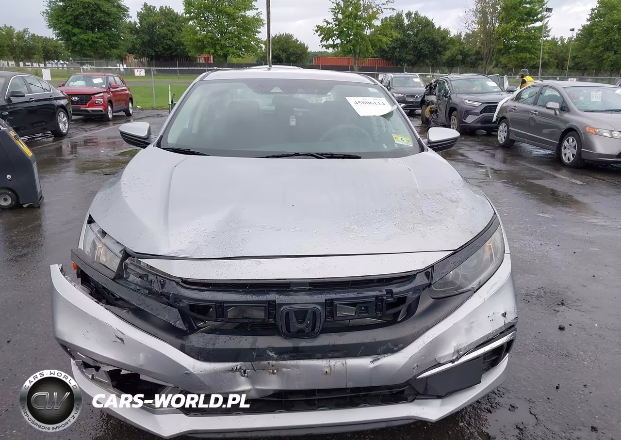 2019 Honda Civic Lx VIN:2HGFC2F66KH564907 - 6
