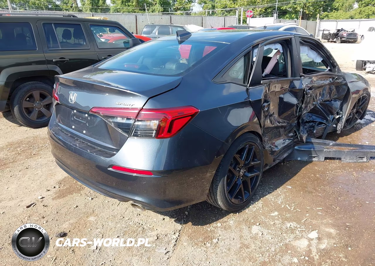 2024 Honda Civic Sport VIN:2HGFE2F5XRH579163 - 4