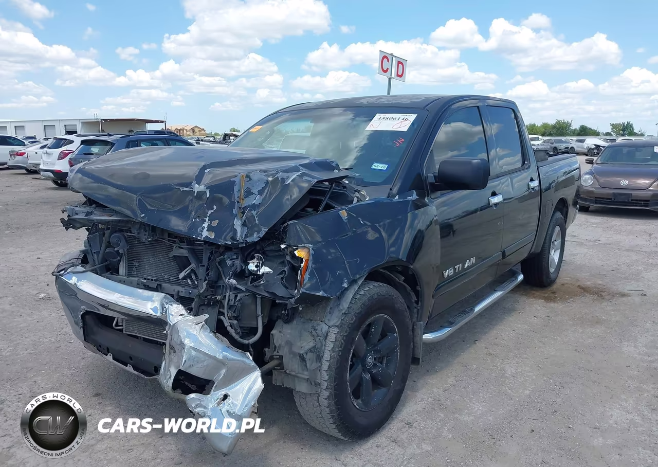 2010 Nissan Titan Se VIN:1N6BA0ED2AN320133 - 2