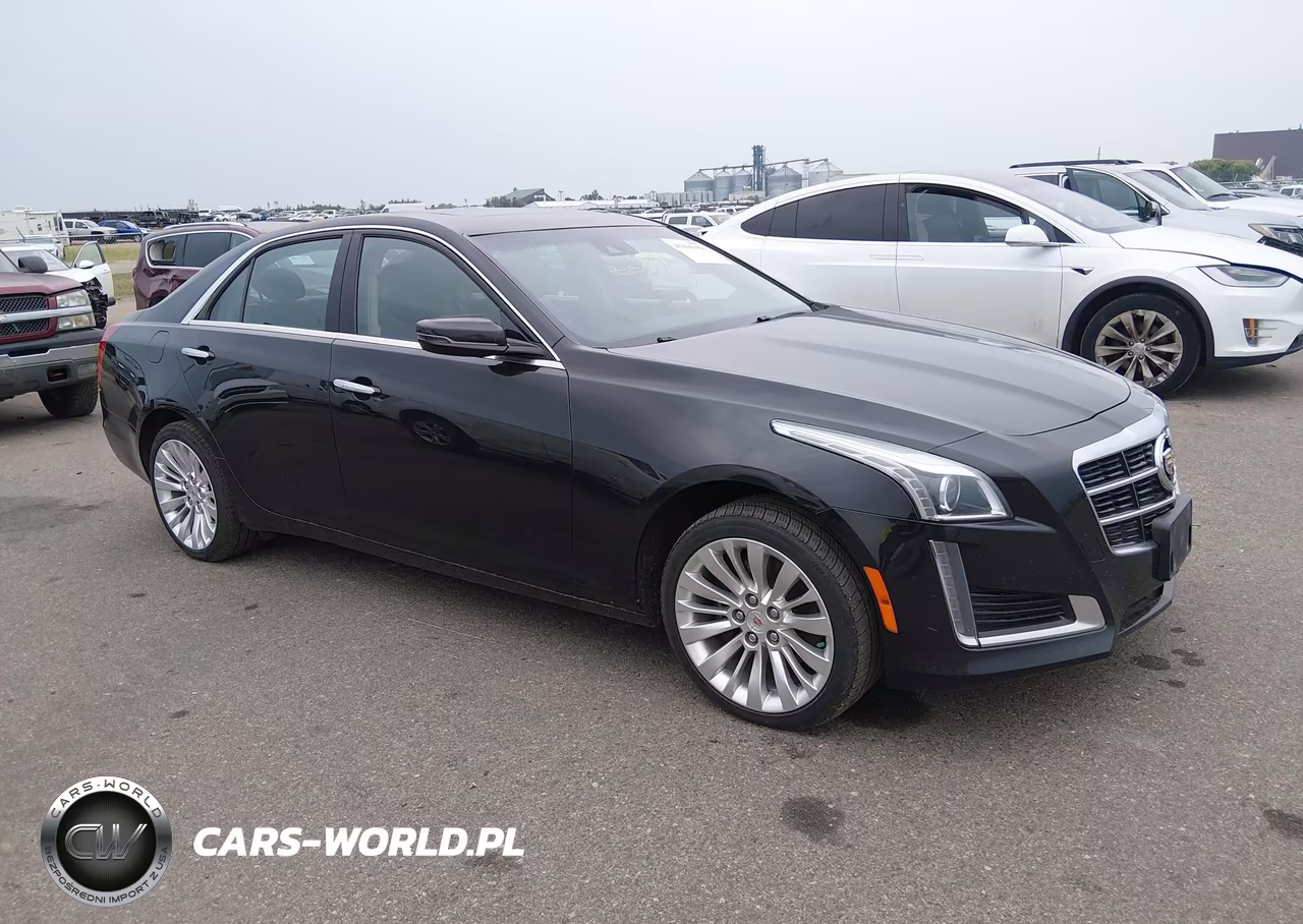 2014 Cadillac Cts Luxury VIN:1G6AX5S35E0197164 - 1