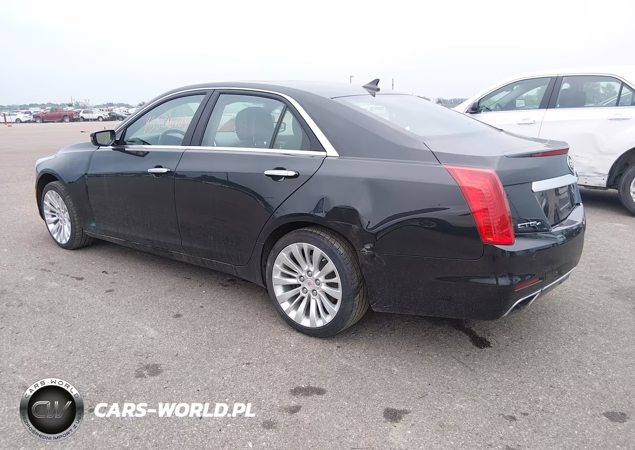 2014 Cadillac Cts Luxury VIN:1G6AX5S35E0197164 - 3