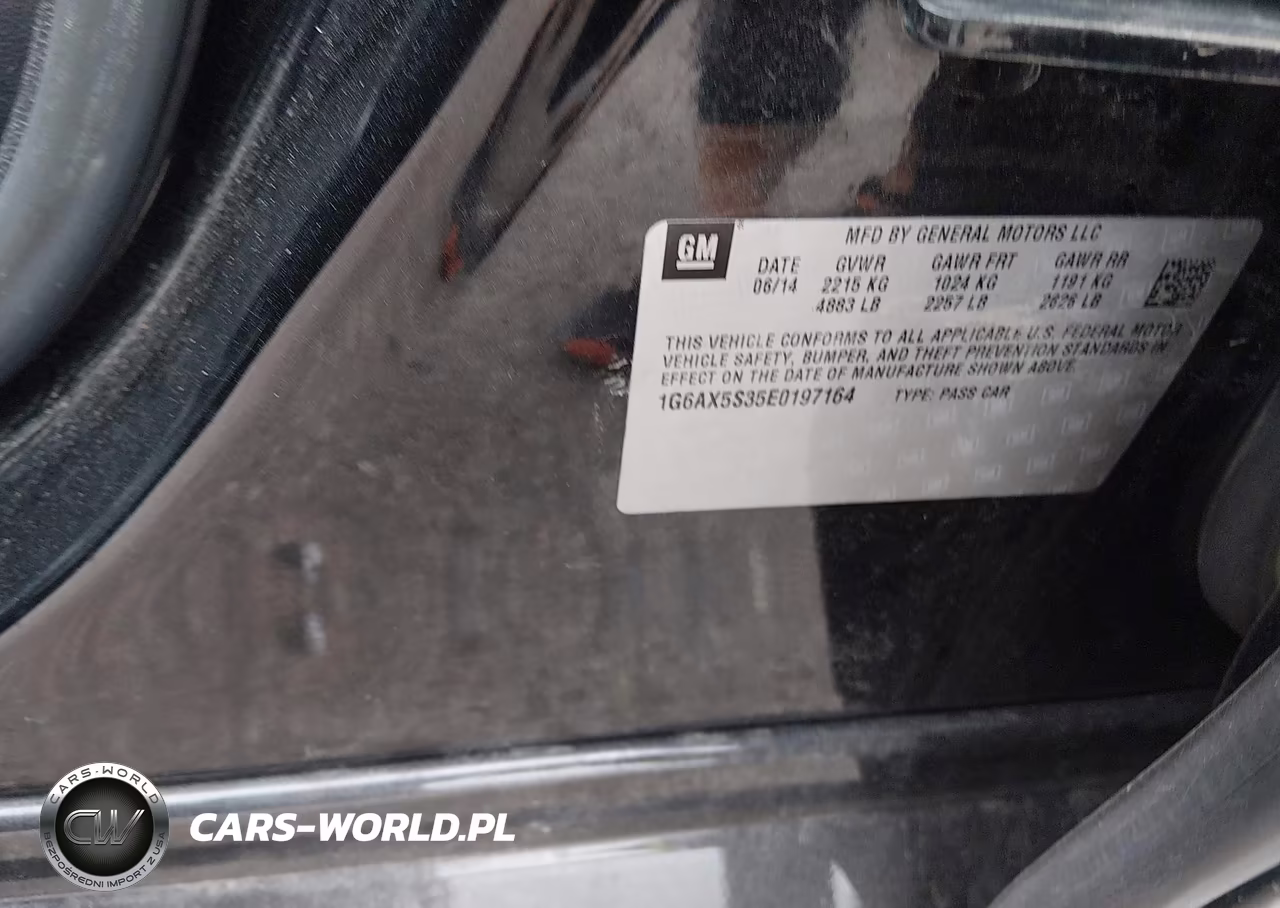 2014 Cadillac Cts Luxury VIN:1G6AX5S35E0197164 - 9