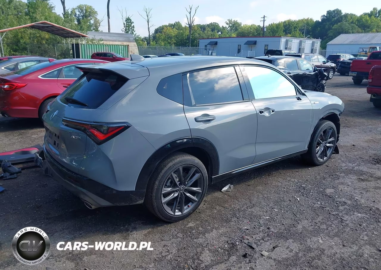 2025 Acura Adx A-Spec VIN:3HDSA2H50SM701539 - 4