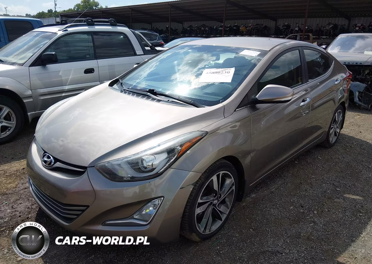 2015 Hyundai Elantra Limited VIN:5NPDH4AE1FH587283 - 2