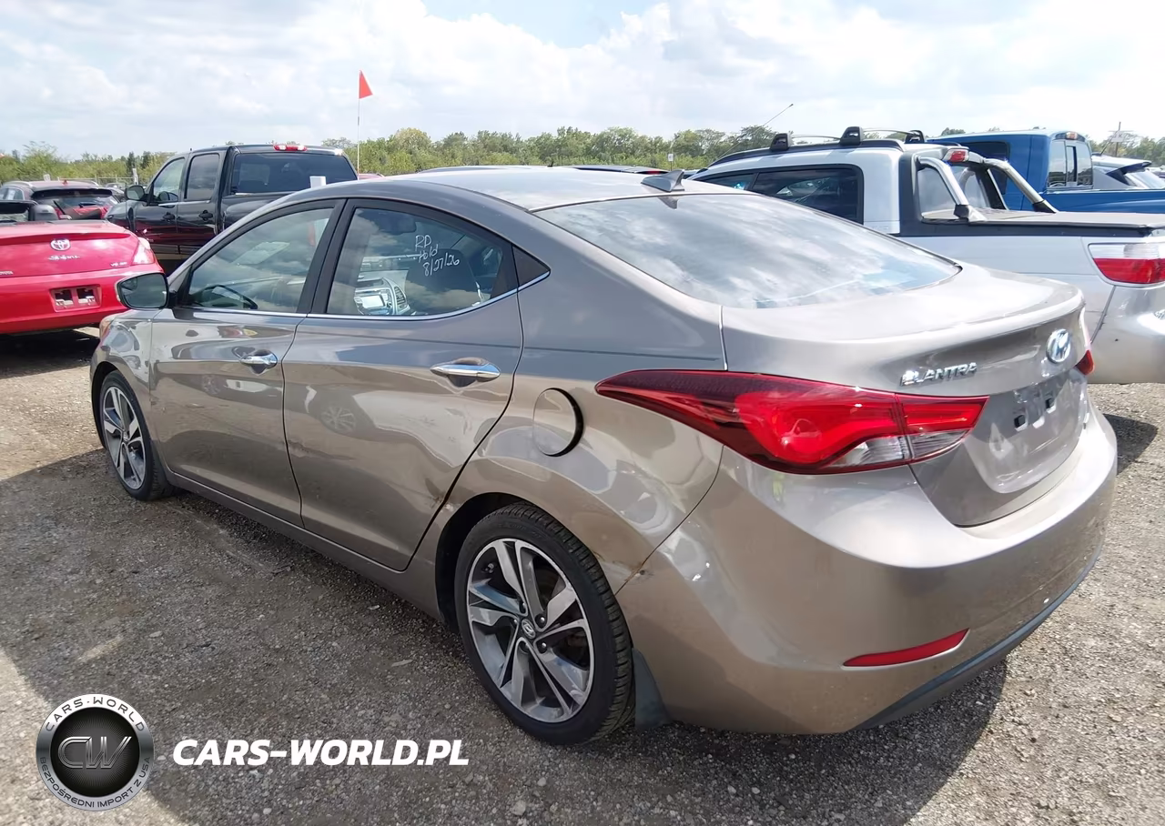 2015 Hyundai Elantra Limited VIN:5NPDH4AE1FH587283 - 3