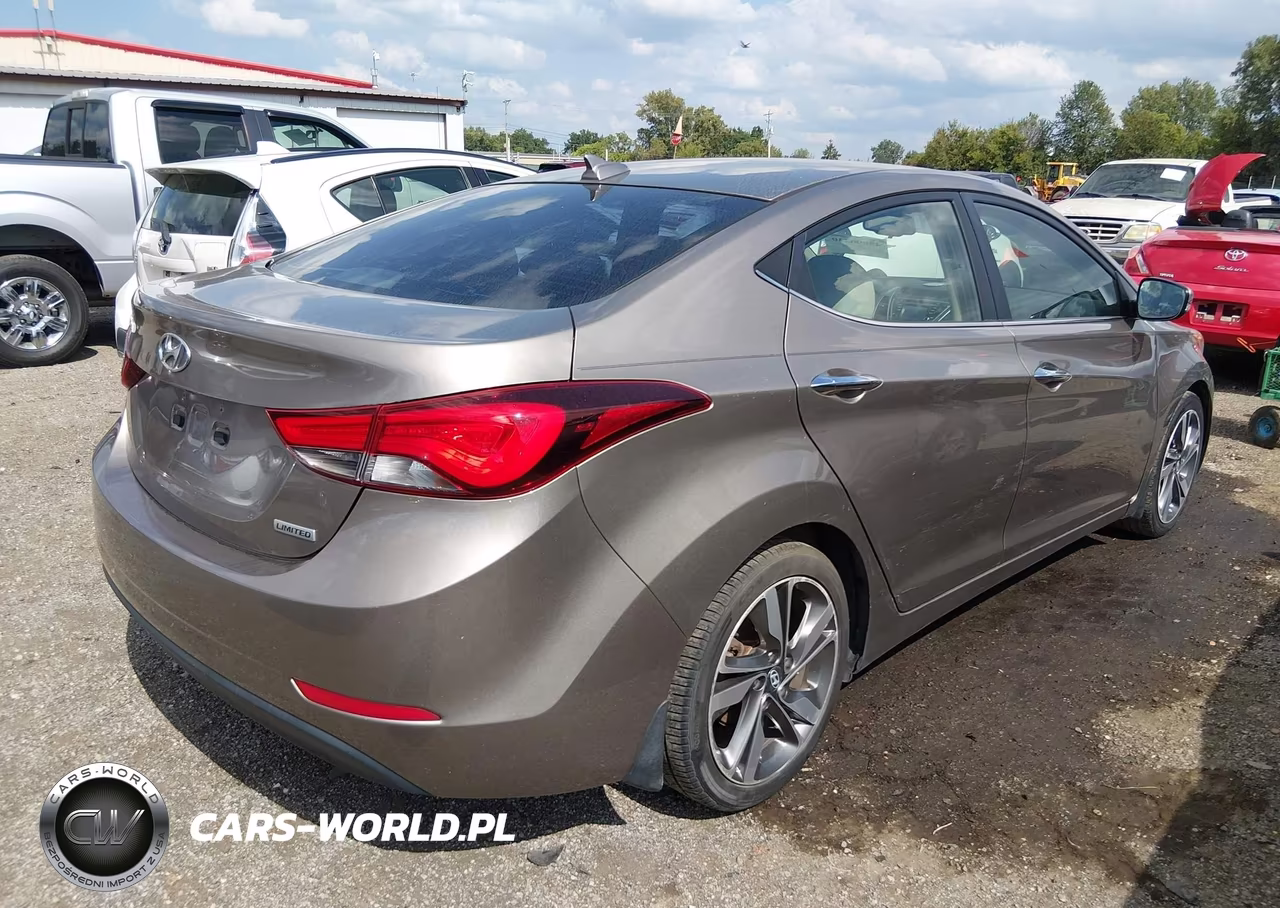 2015 Hyundai Elantra Limited VIN:5NPDH4AE1FH587283 - 4