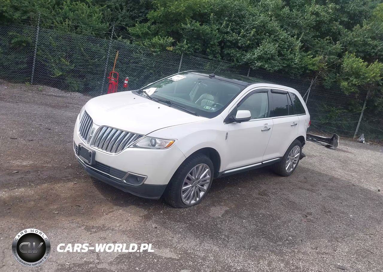 2013 Lincoln Mkx VIN:2LMDJ8JK6DBL11188 - 2