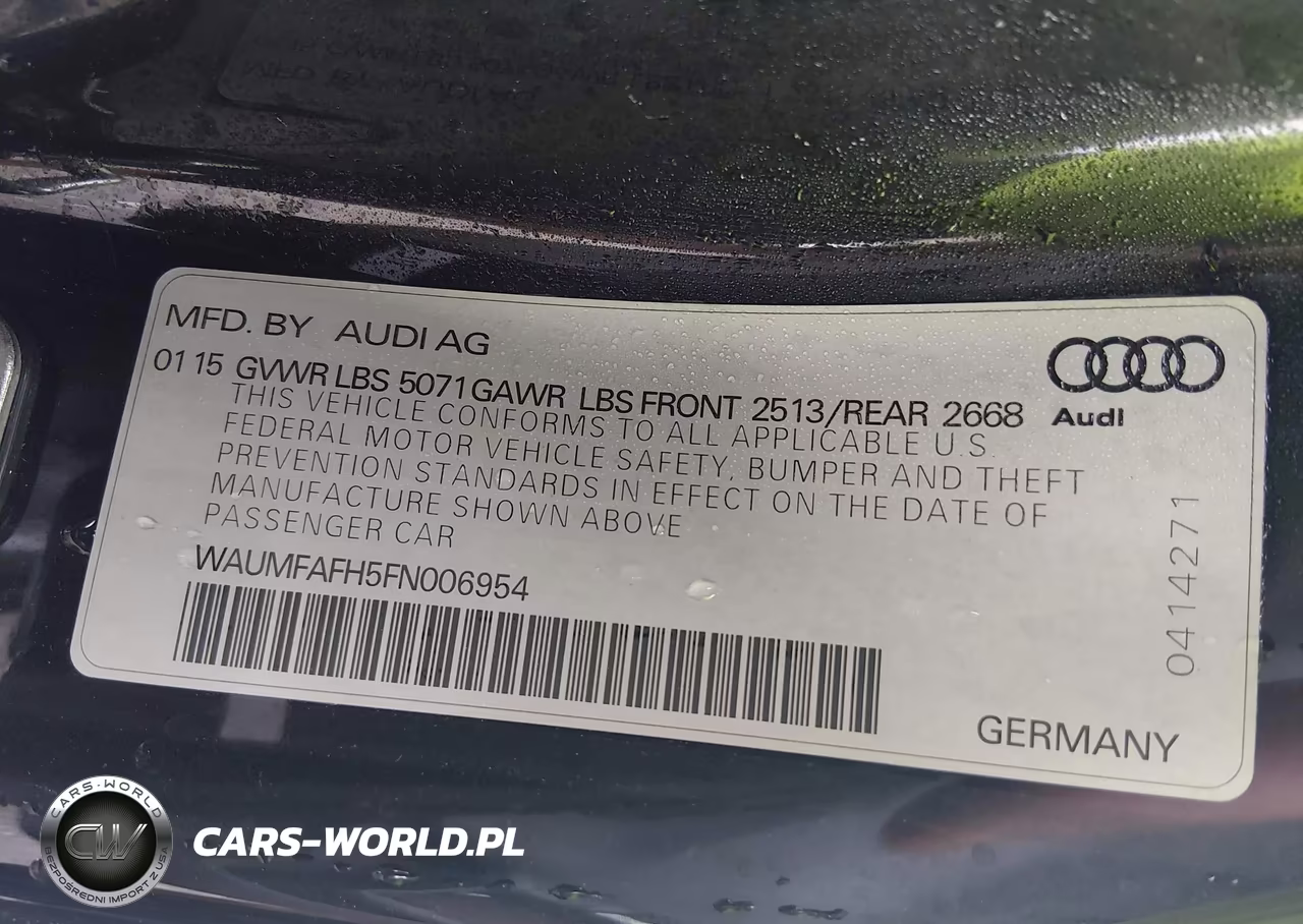 2015 Audi A5 2.0T Premium VIN:WAUMFAFH5FN006954 - 9
