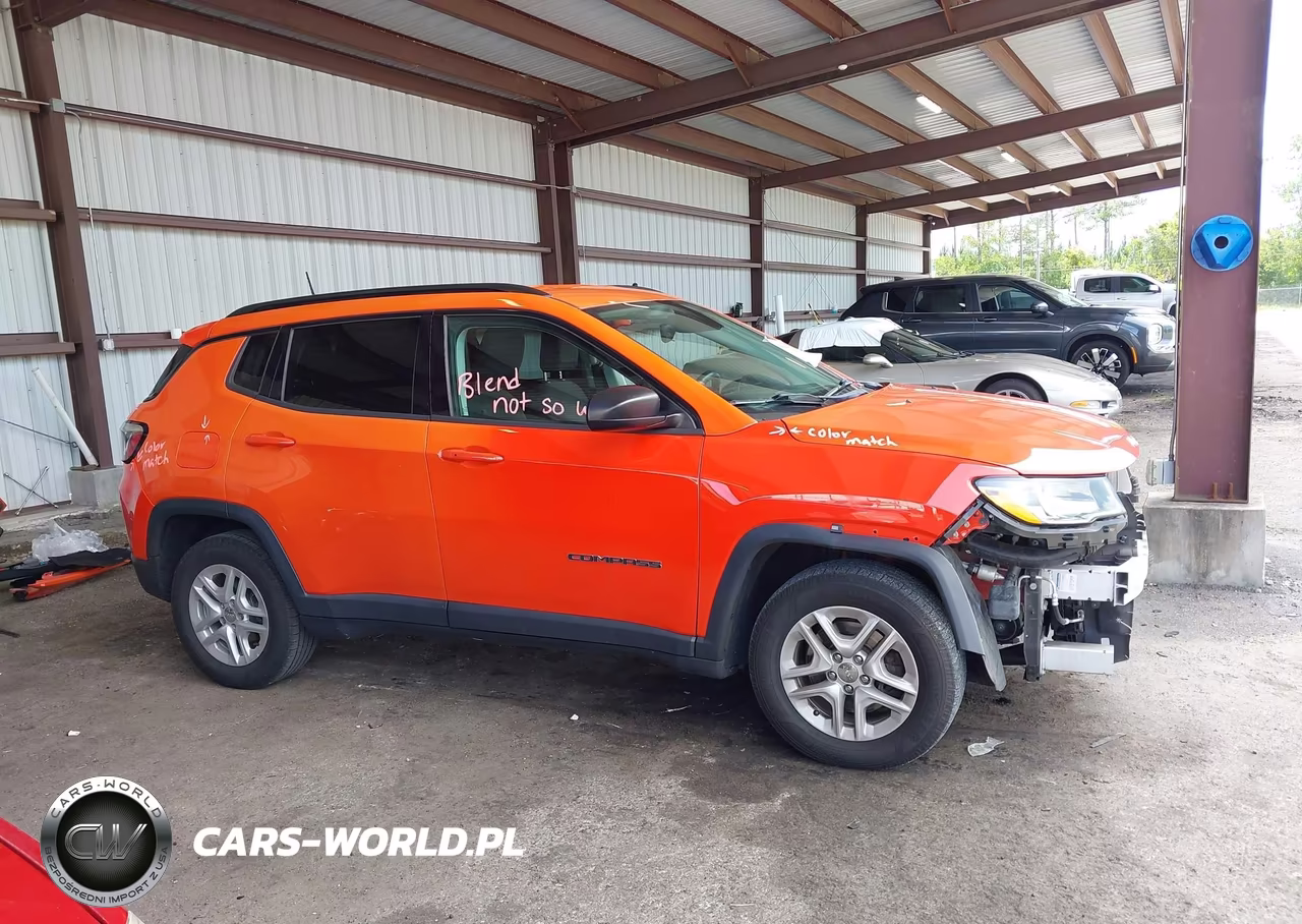 2018 Jeep Compass Sport Fwd VIN:3C4NJCAB6JT250674 - 13