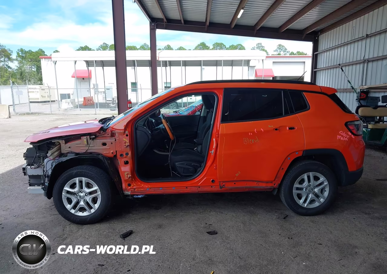 2018 Jeep Compass Sport Fwd VIN:3C4NJCAB6JT250674 - 14