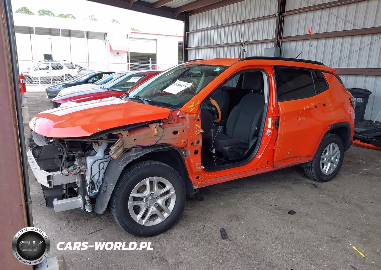 2018 Jeep Compass Sport Fwd VIN:3C4NJCAB6JT250674 - 2