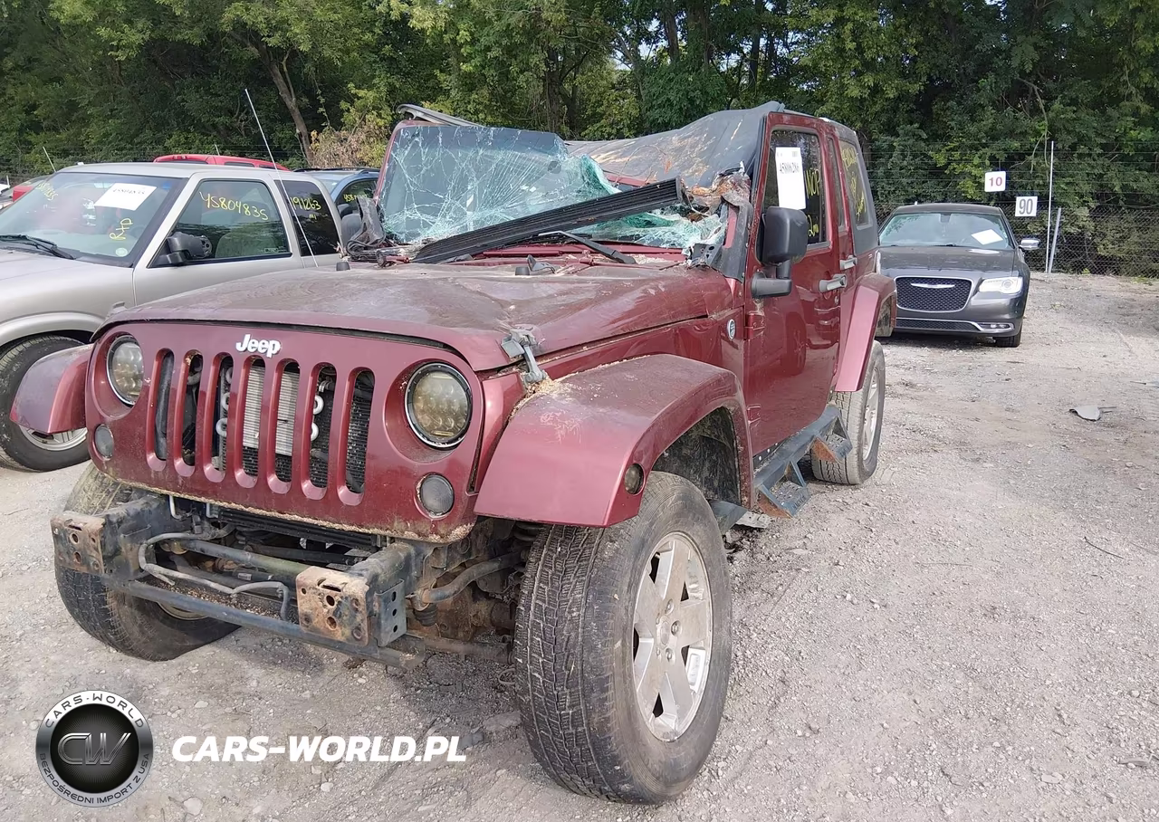 2008 Jeep Wrangler Unlimited Sahara VIN:1J4GA59138L644326 - 2