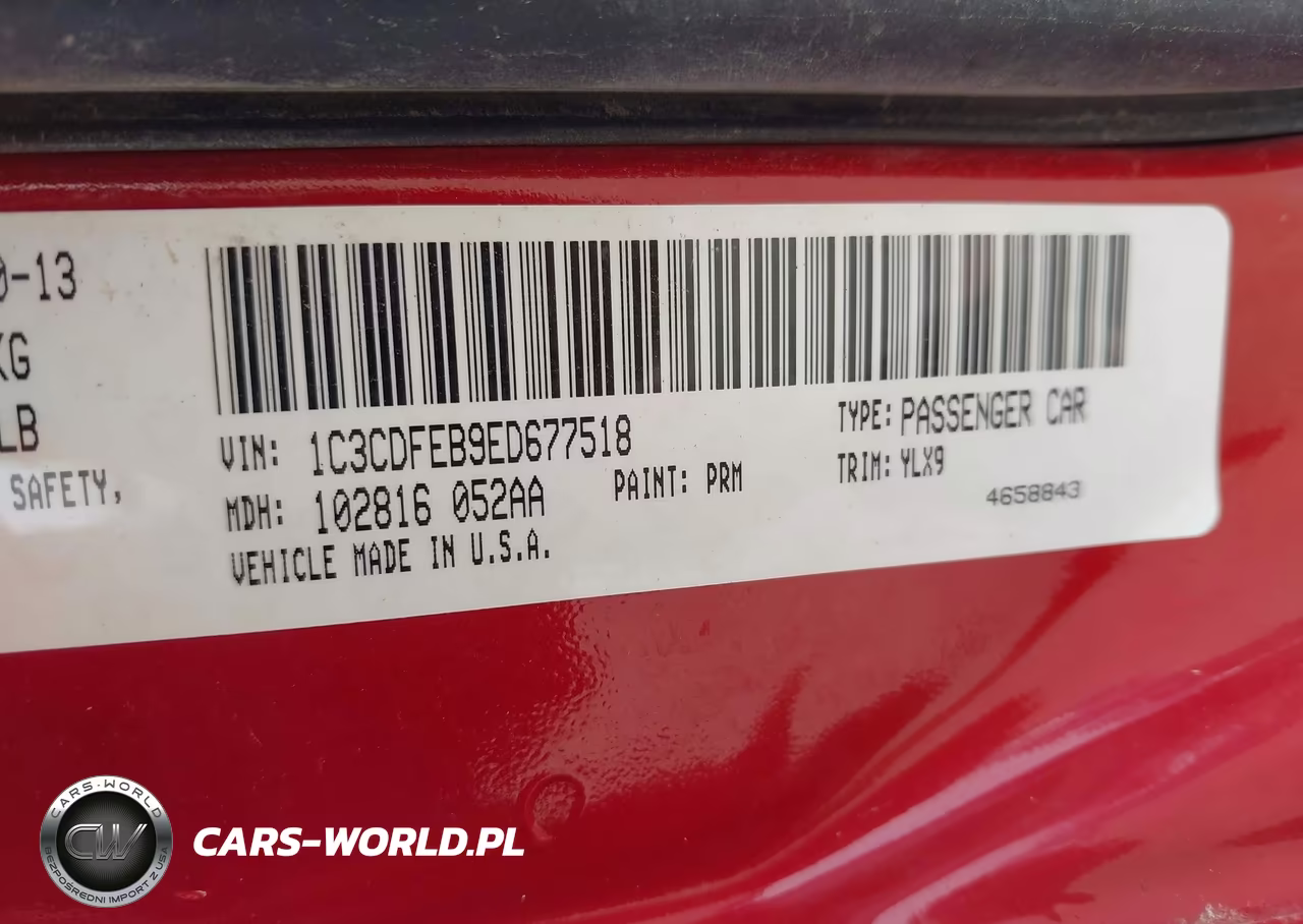 2014 Dodge Dart Gt VIN:1C3CDFEB9ED677518 - 9