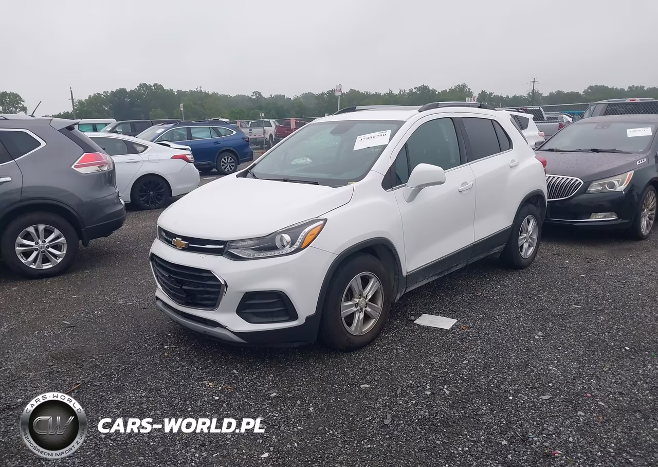2017 Chevrolet Trax Lt VIN:3GNCJLSB9HL227834 - 2