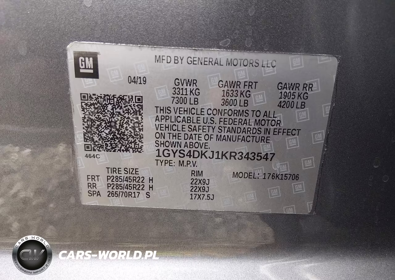 2019 Cadillac Escalade Platinum VIN:1GYS4DKJ1KR343547 - 9