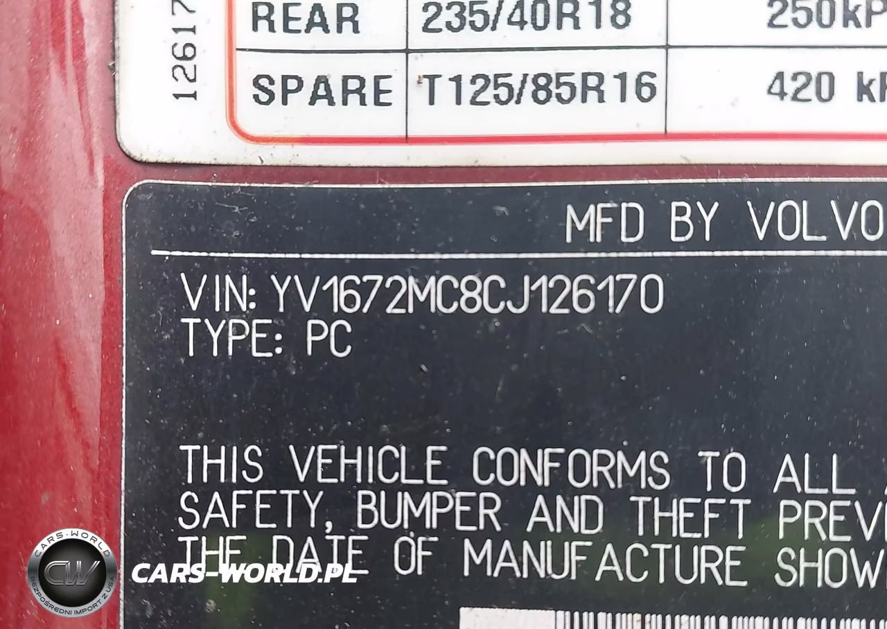 2012 Volvo C70 T5 VIN:YV1672MC8CJ126170 - 9