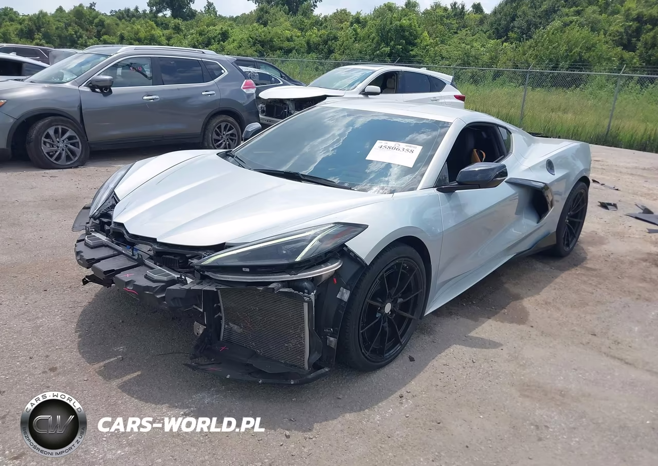 2021 Chevrolet Corvette Stingray Rwd 2Lt VIN:1G1YB2D45M5124773 - 2