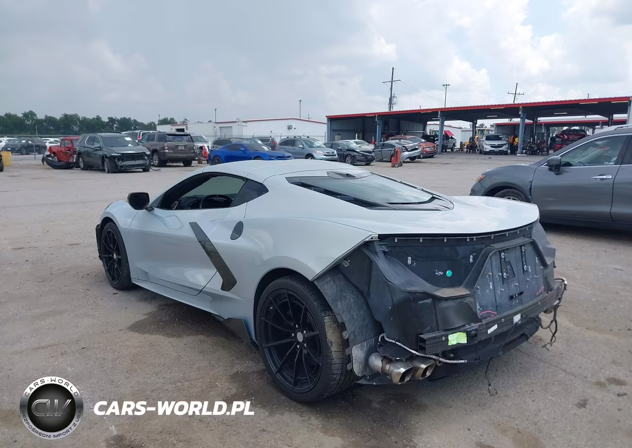 2021 Chevrolet Corvette Stingray Rwd 2Lt VIN:1G1YB2D45M5124773 - 3