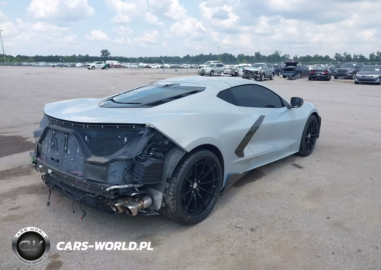 2021 Chevrolet Corvette Stingray Rwd 2Lt VIN:1G1YB2D45M5124773 - 4