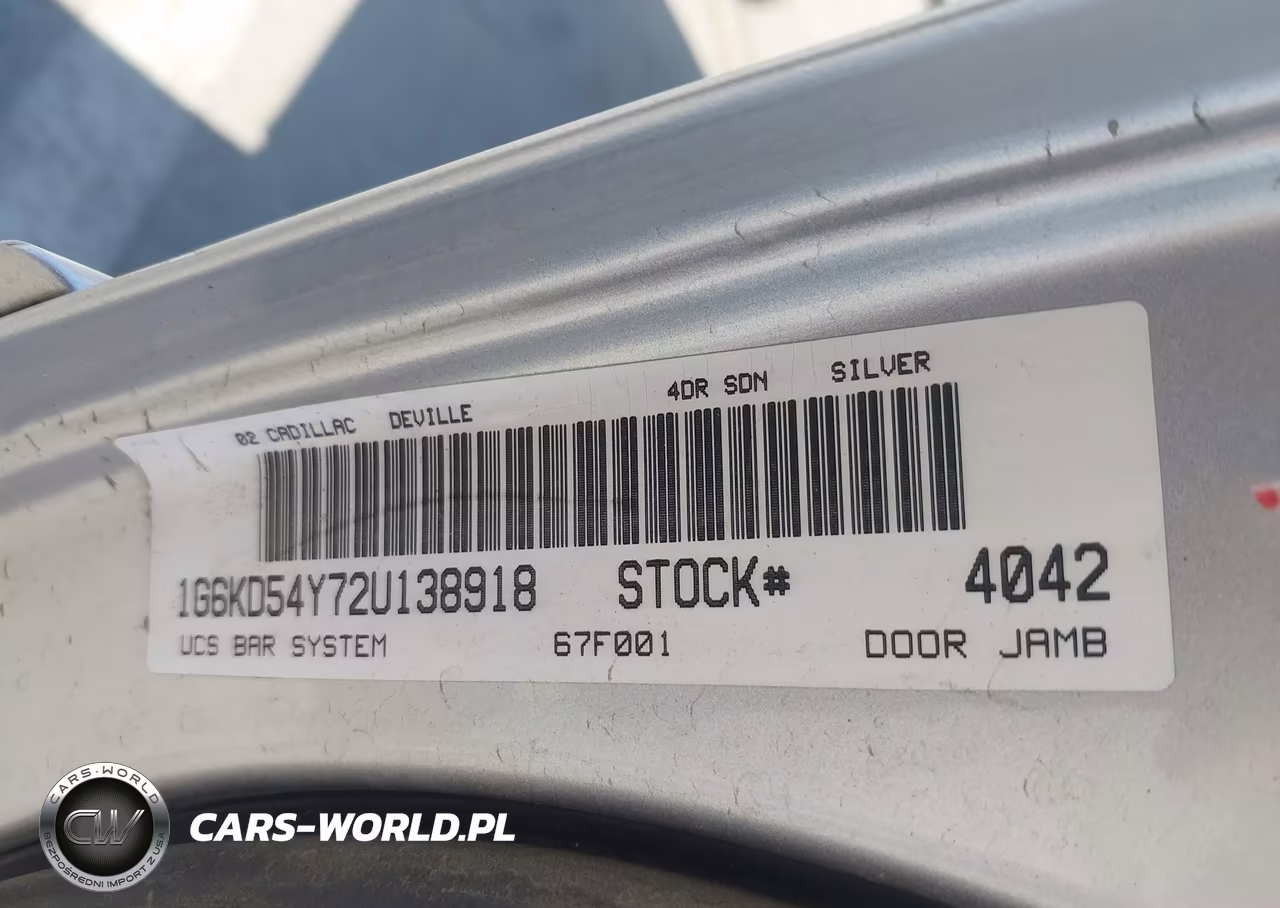2002 Cadillac Deville VIN:1G6KD54Y72U138918 - 9