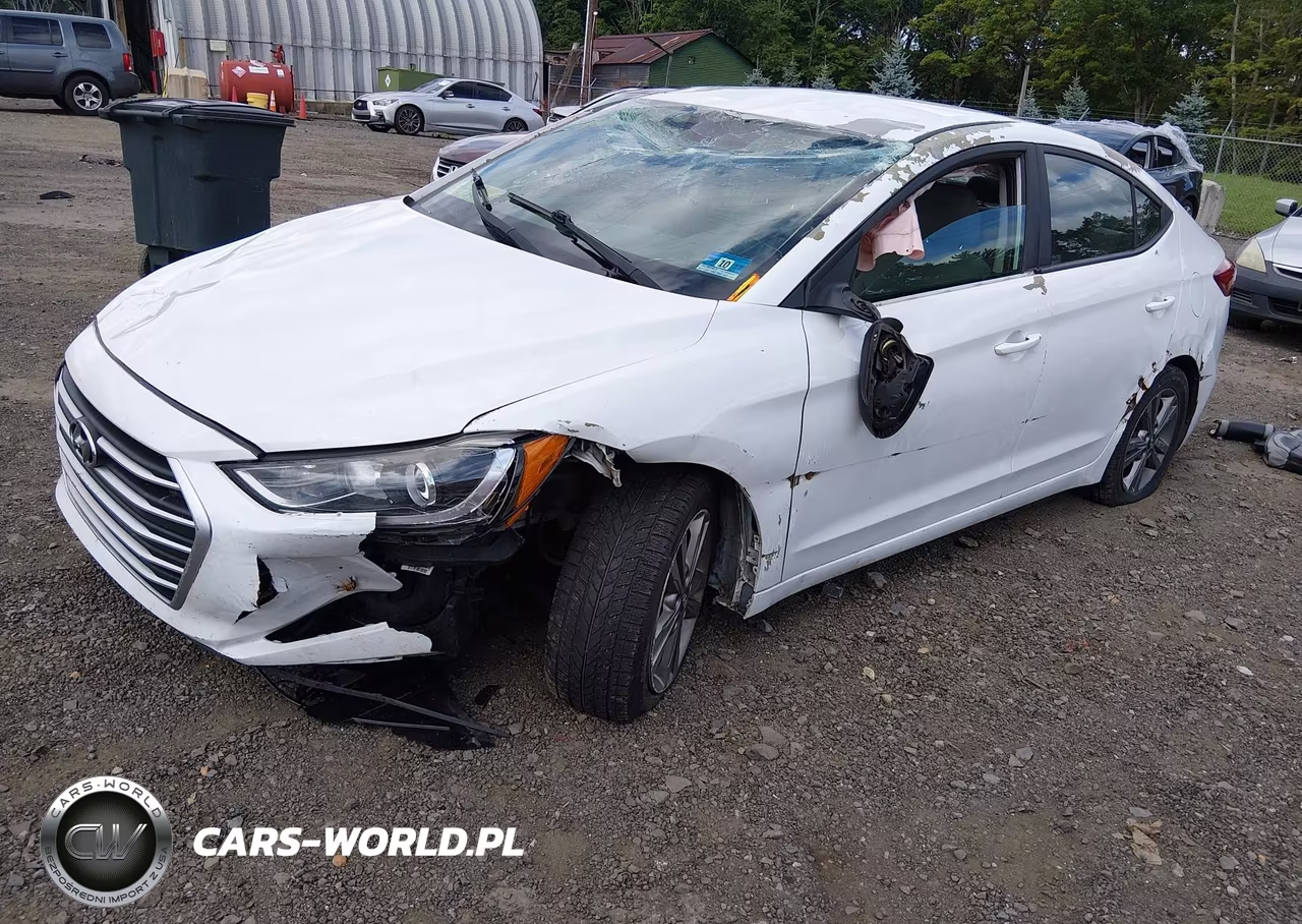 2017 Hyundai Elantra Se VIN:5NPD84LF5HH087328 - 2