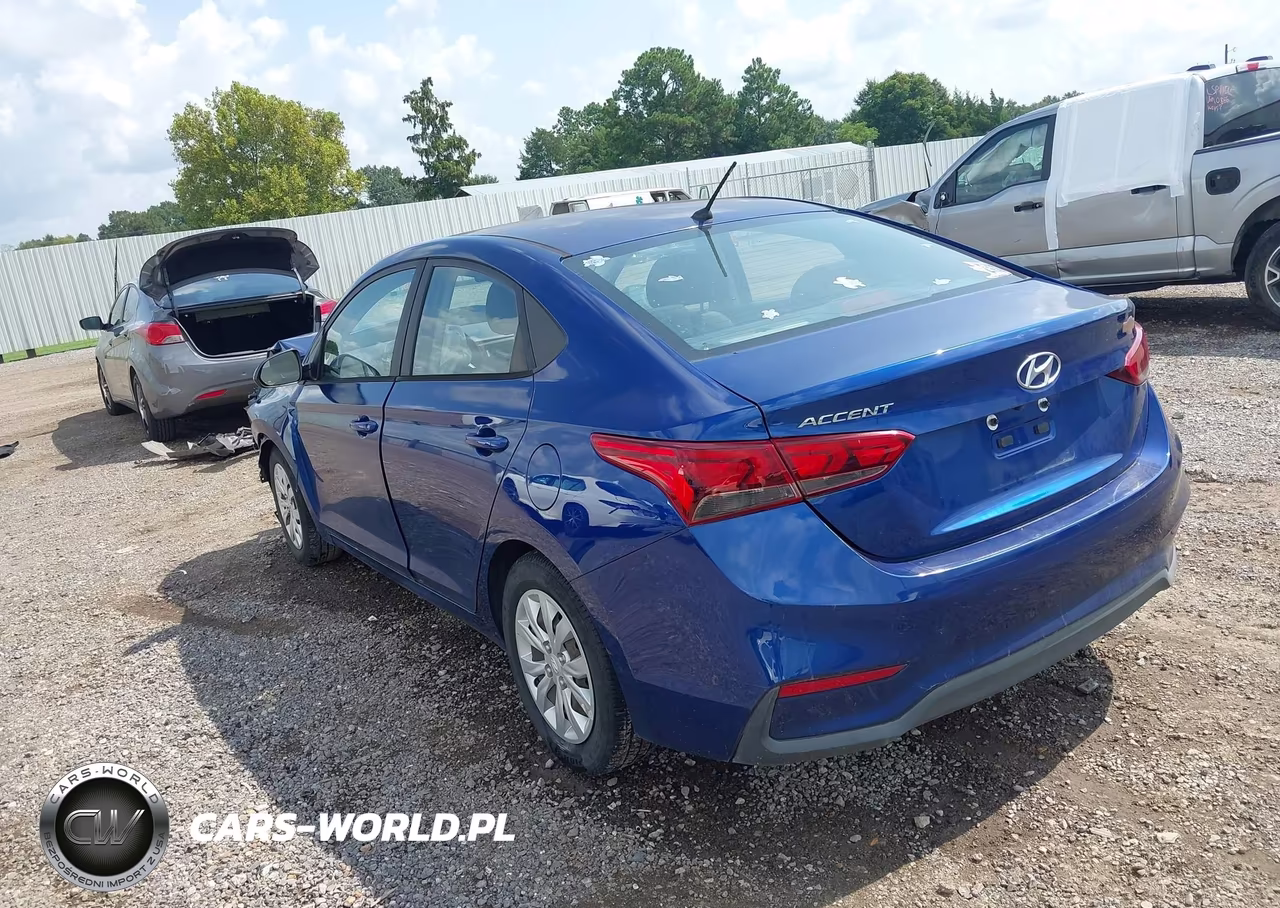 2020 Hyundai Accent Se VIN:3KPC24A62LE120279 - 3