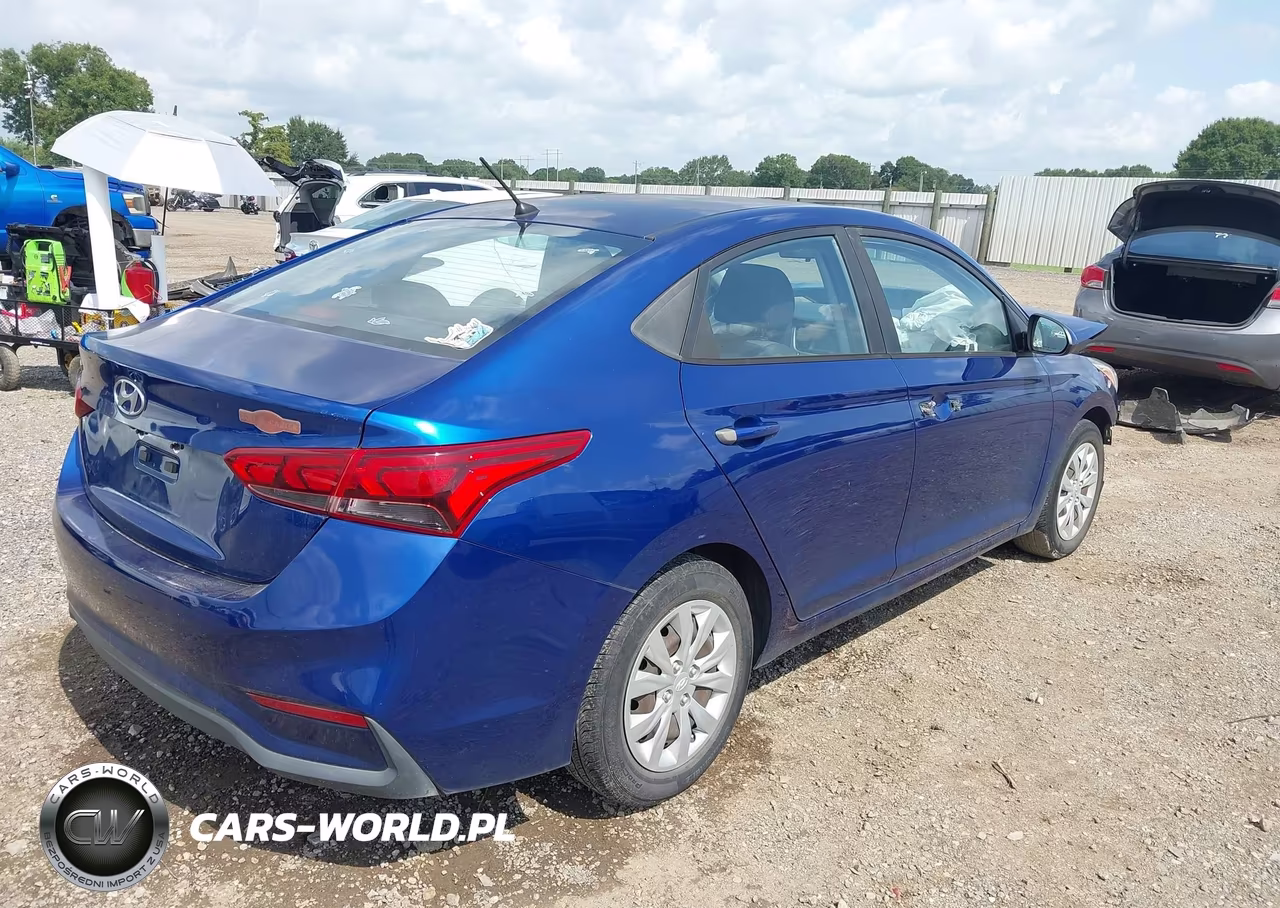 2020 Hyundai Accent Se VIN:3KPC24A62LE120279 - 4