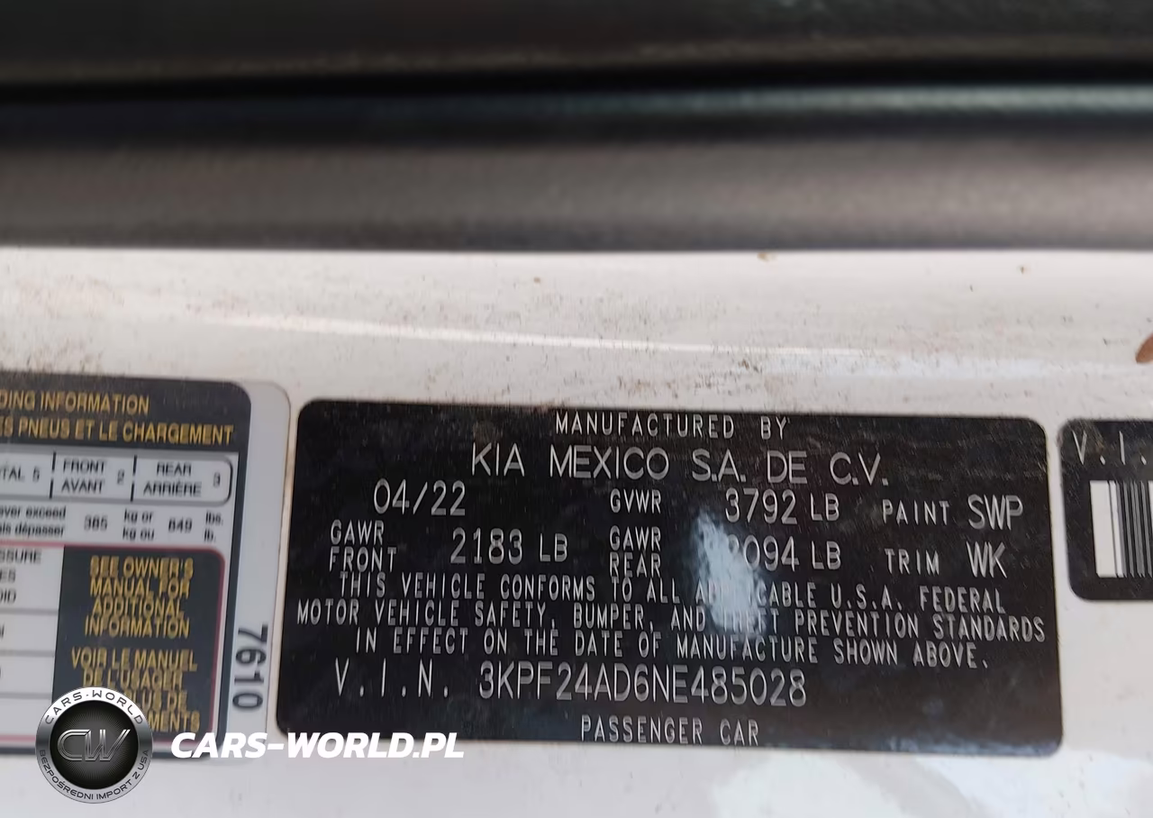 2022 Kia Forte Lxs VIN:3KPF24AD6NE485028 - 9