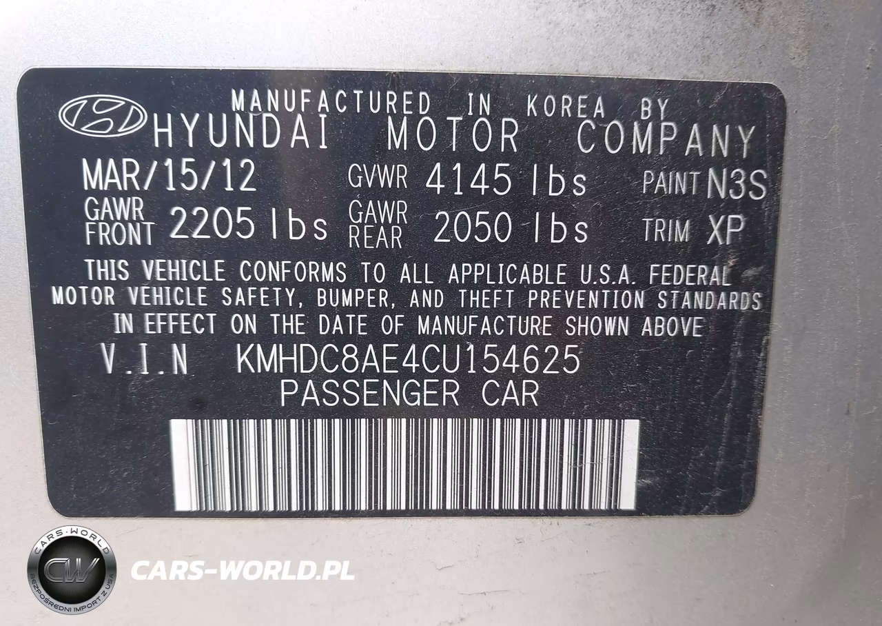 2012 Hyundai Elantra Touring Gls VIN:KMHDC8AE4CU154625 - 9