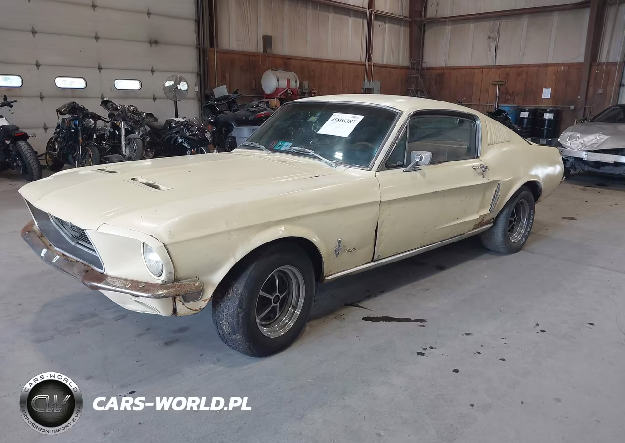 1968 Ford Mustang VIN:8T02C221207 - 2
