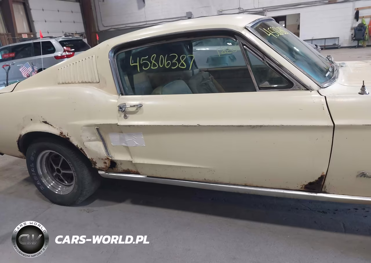 1968 Ford Mustang VIN:8T02C221207 - 6