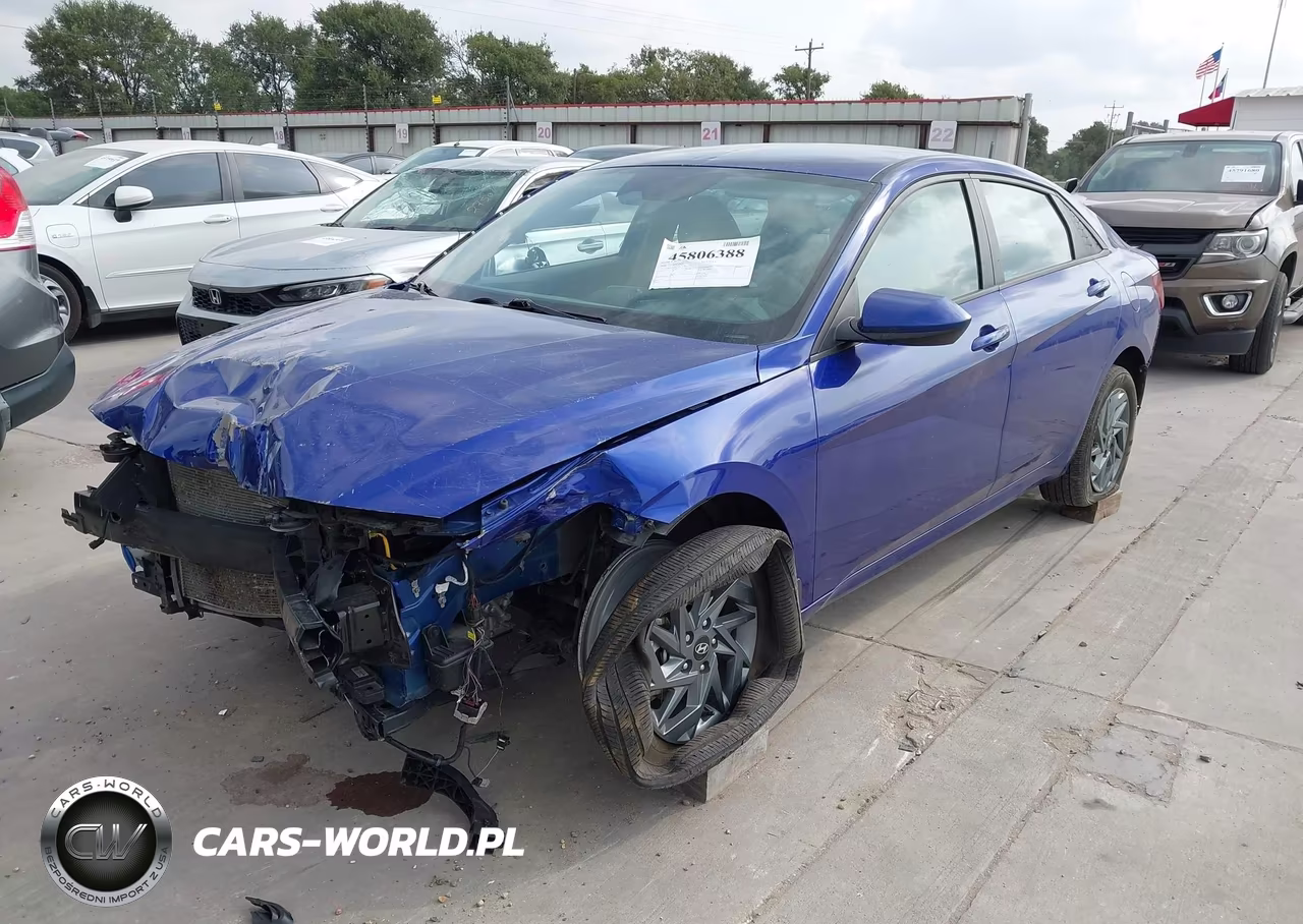 2024 Hyundai Elantra Sel VIN:KMHLM4DG2RU763851 - 2