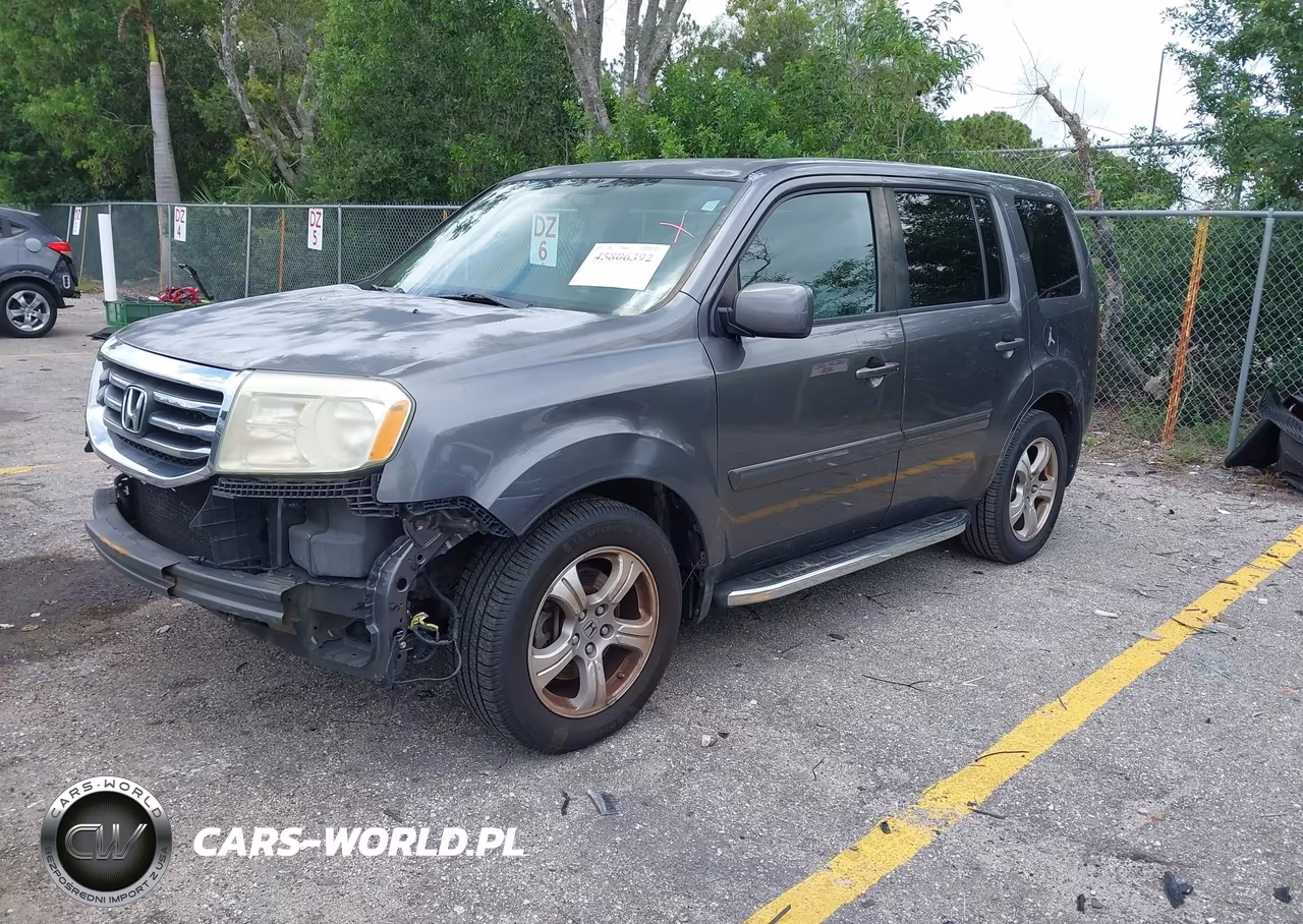 2015 Honda Pilot Ex VIN:5FNYF3H47FB007936 - 2