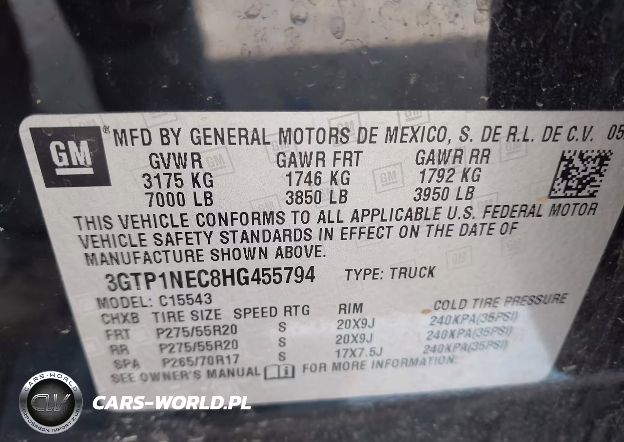 2017 GMC Sierra 1500 Slt VIN:3GTP1NEC8HG455794 - 9