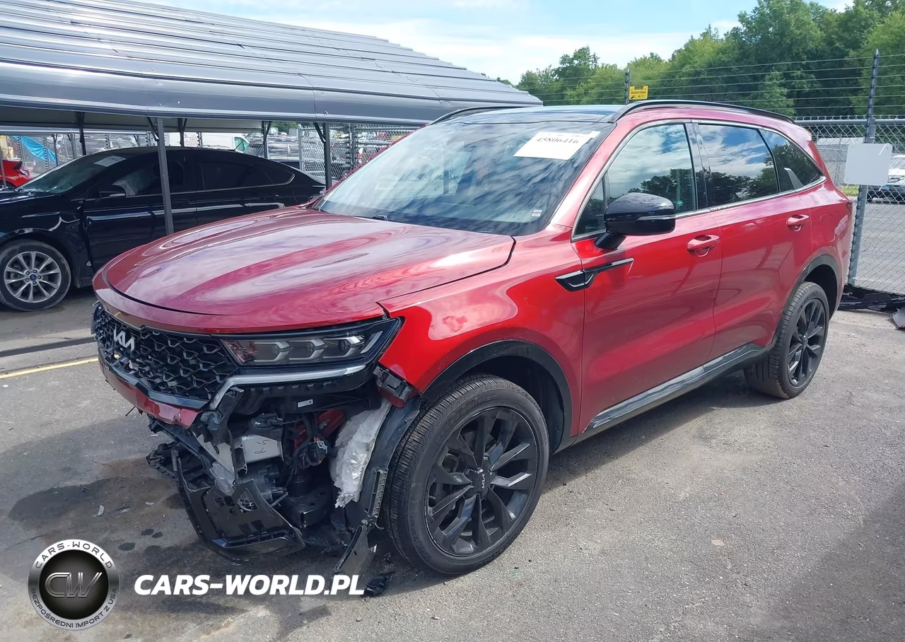 2022 Kia Sorento Sx VIN:5XYRKDLF8NG077368 - 2