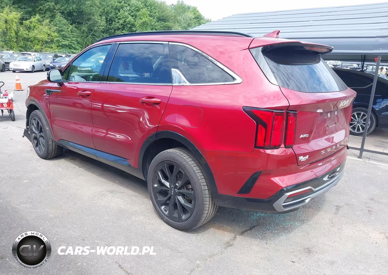 2022 Kia Sorento Sx VIN:5XYRKDLF8NG077368 - 3