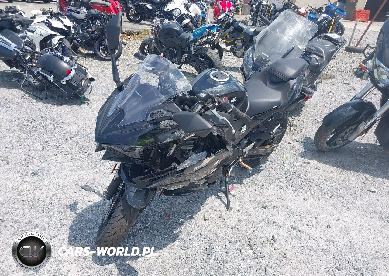 2024 Kawasaki Ex500 H VIN:ML5EXGH19RDA27501 - 2