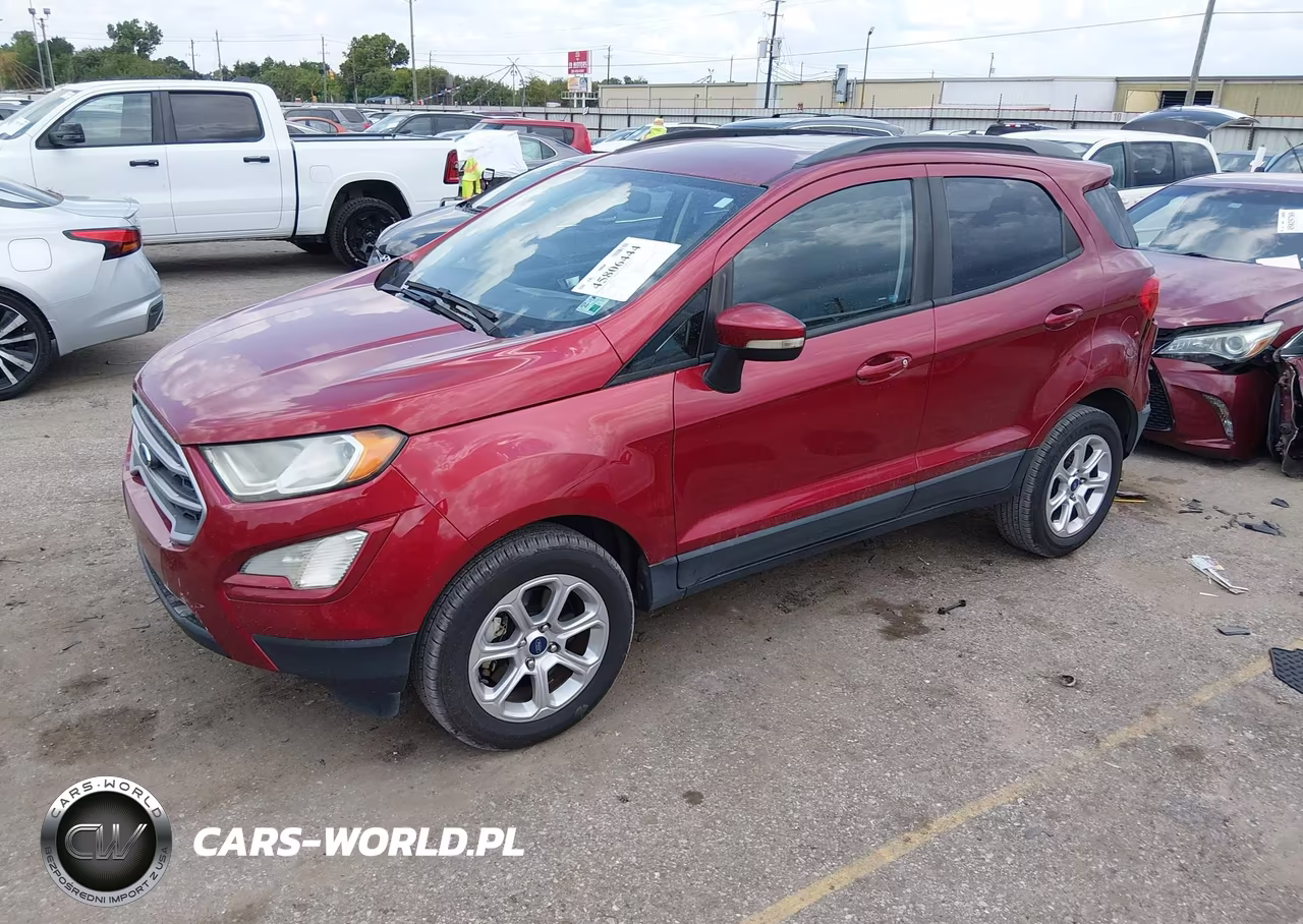2019 Ford Ecosport Se VIN:MAJ6S3GL4KC301173 - 2
