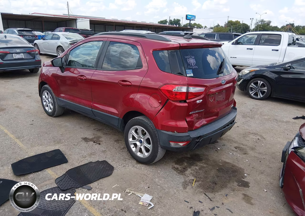 2019 Ford Ecosport Se VIN:MAJ6S3GL4KC301173 - 3