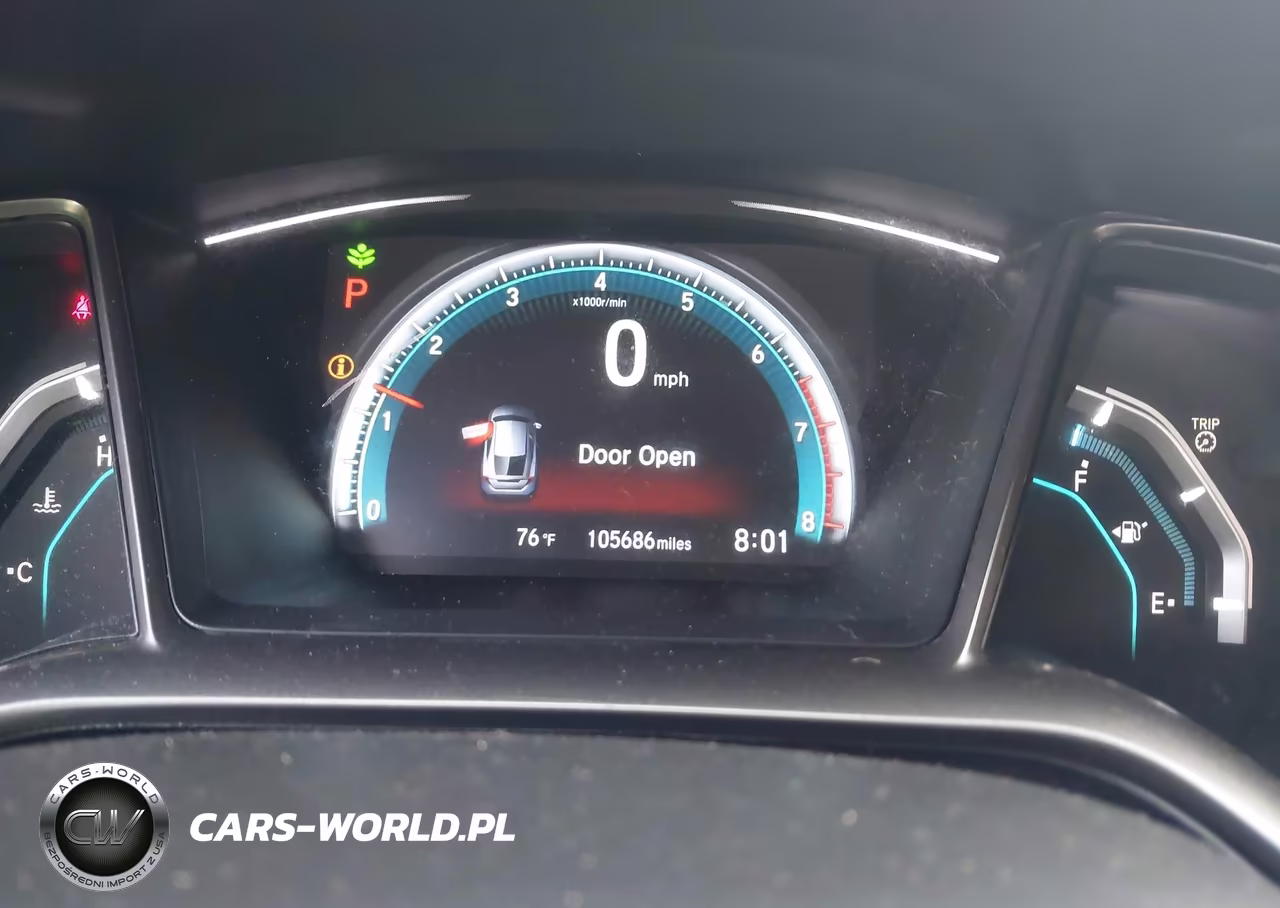 2018 Honda Civic Ex VIN:SHHFK7H50JU236713 - 7