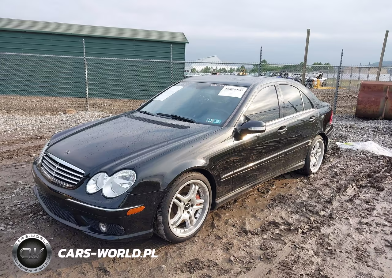 2005 Mercedes-Benz C 55 Amg VIN:WDBRF76J05F583767 - 2