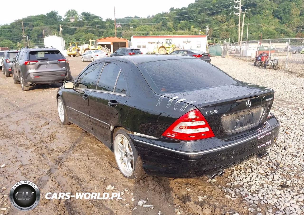 2005 Mercedes-Benz C 55 Amg VIN:WDBRF76J05F583767 - 3