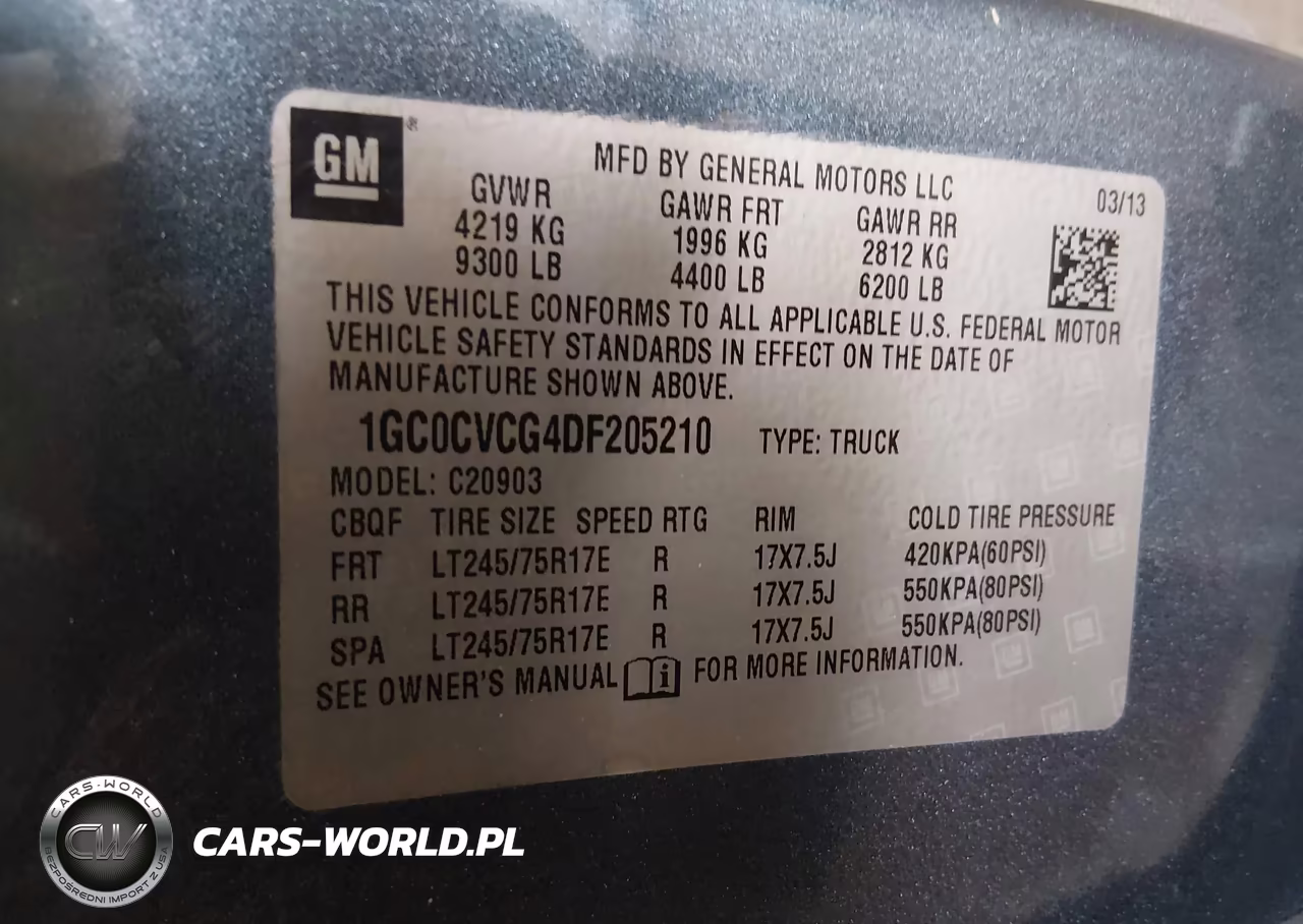 2013 Chevrolet Silverado 2500Hd Work Truck VIN:1GC0CVCG4DF205210 - 9